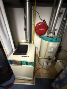 Thermenwartung des Gasspeichers 2