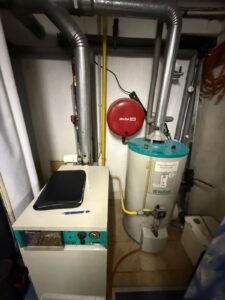 Thermenwartung des Gasspeichers 3