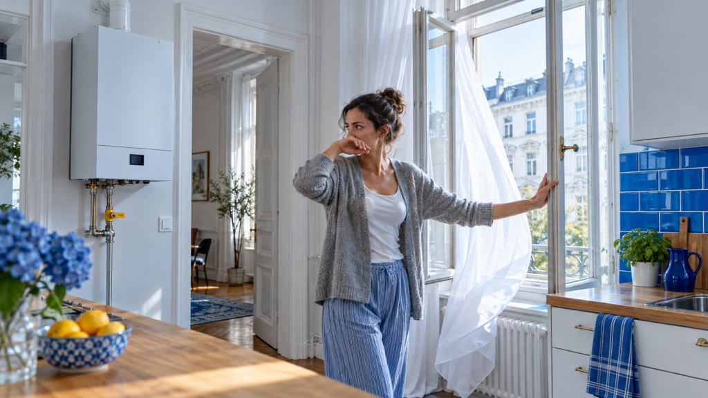 Frische Morgenluft in der Wiener Küche